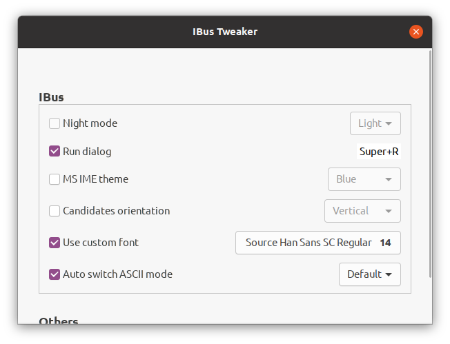 ibus-tweaker
